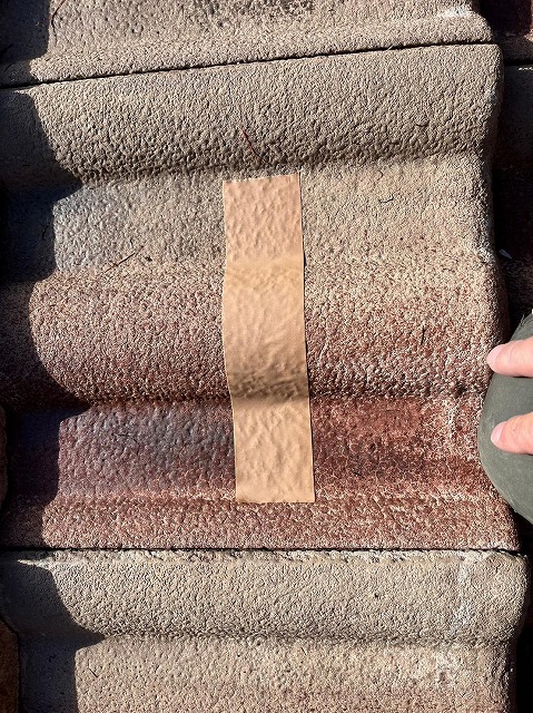 鳴沢村　洋瓦塗装工事